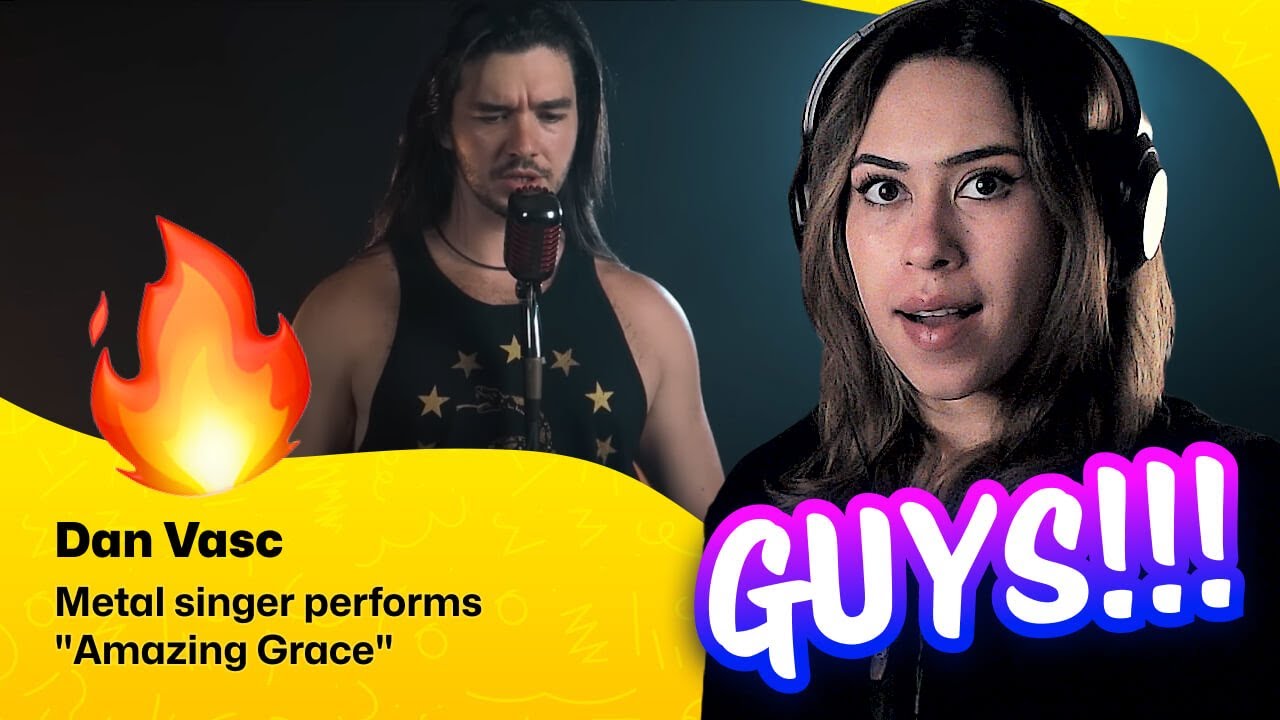 Reaction ▷ Dan Vasc - Metal singer performs 