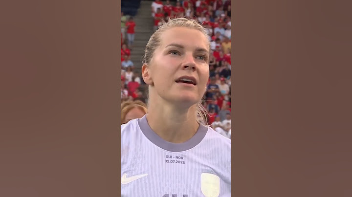 The Norwegian national anthem = Serenity 😍