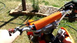 Atomik 250 watercooled loncin start up and  Running