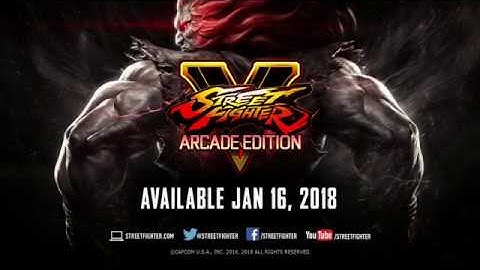 SFV Arcade Edition New Trailer   New Abilities   V Triggers   Combo Extenders