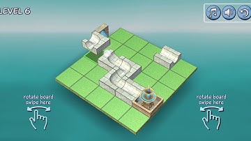 Classic - Easy - Level 6 | Flow Water Fountain 3D Puzzle