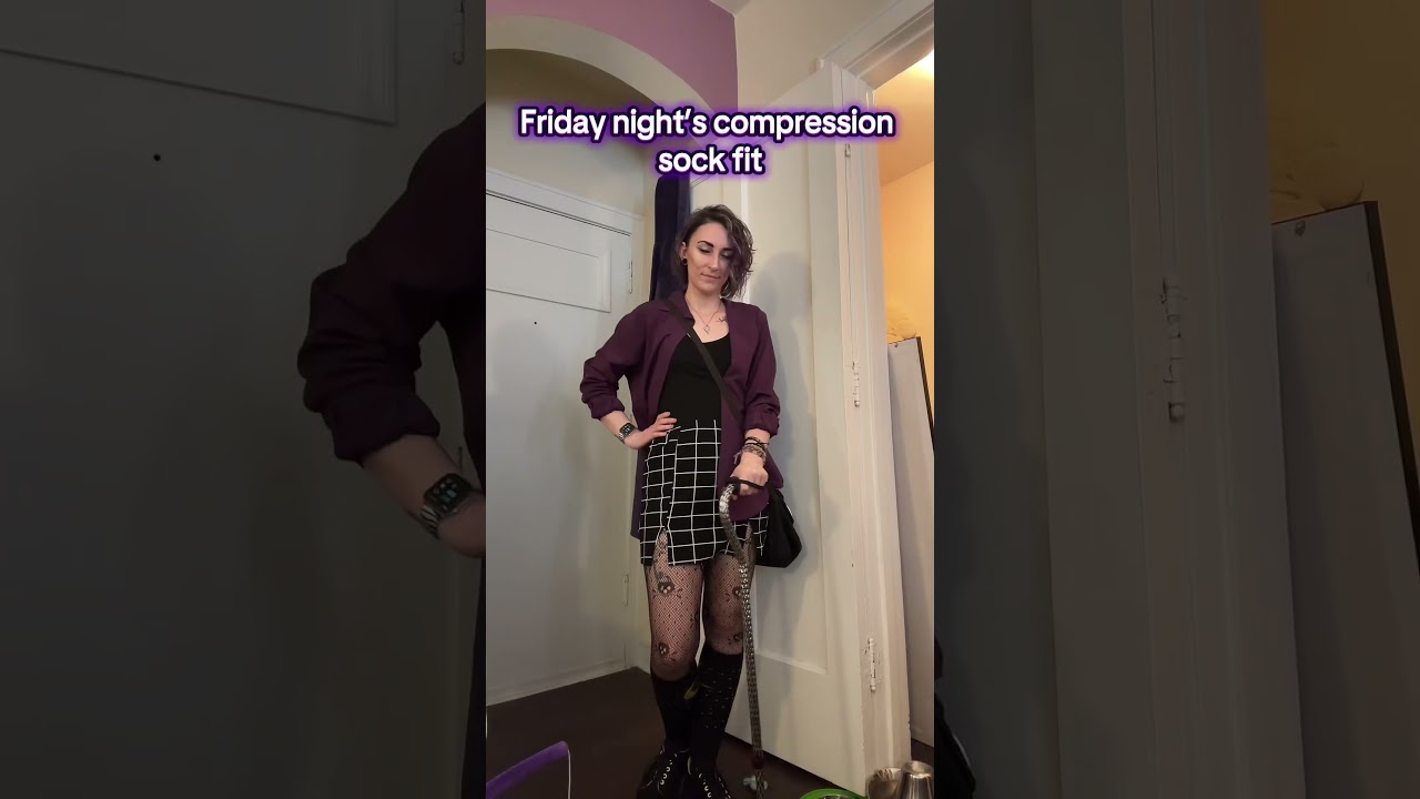 Friday night compression sock fit