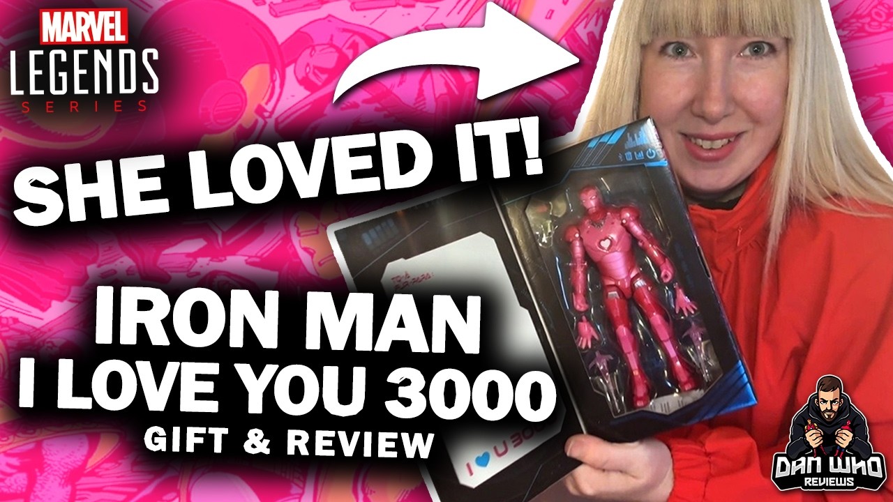 Я подарил своей девушке фигурку Железного Человека из серии Marvel Legends "Я люблю тебя, 3000"!