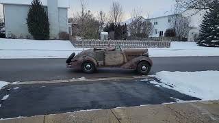 Maiden Voyage. 1937 Packard 115-C Convertible Coupe