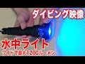 【水深100mまで可】41,800円の水中ライトを買ったので紹介【DiveExtreme】DL2002 マルチダイブライト