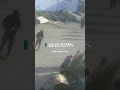 Video shows armed israeli settlers beating a Palestinian in West Bank