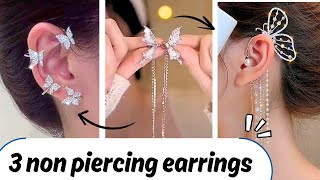 DIY: 3 Stylish Non-Piercing Earrings You Can Make at Home!