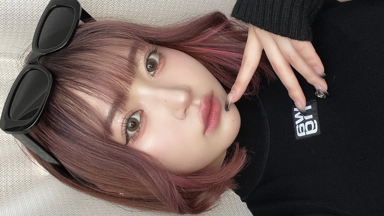 【ピンクメイク】甘すぎずに色っぽい💞強め良い女の優勝ぴんくめいく🐰