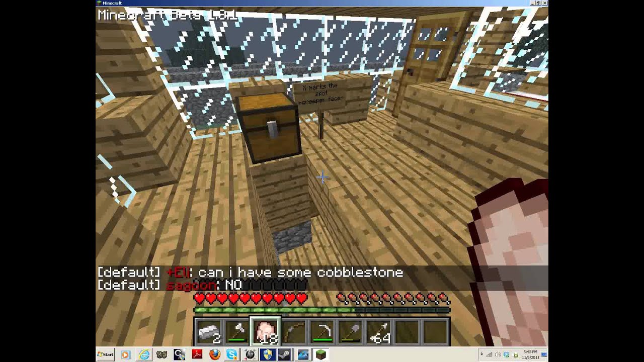 Minecraft beta 1.8 co op Lets Play part 20 guest commentator - YouTube