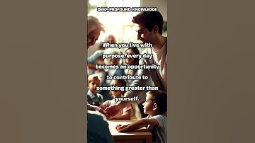 The Wisdom of Living with Purpose #Shorts #Motivational #Inspirational #Spirituality #Karma #Wisdom