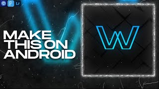 Concept logo tutorial on android #pstouch #speedart #gfx