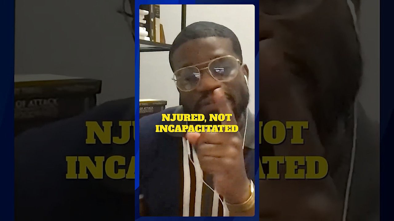 Injured vs incapacitated
