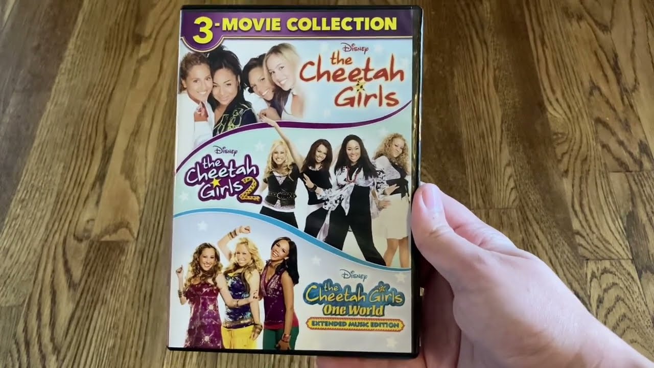 The Cheetah Girls 3-Movie Collection DVD Unboxing - YouTube