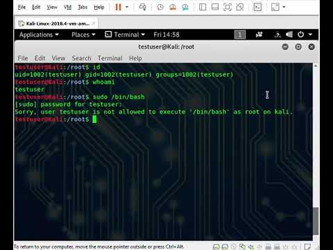 CVE-2019-14287, SUDO security bypass