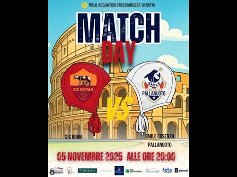SIS Roma - Smile Cosenza Water Polo.
