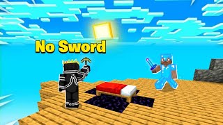 Bedwars But I Cannot Use Sword 💀 Ft - @oqrang3