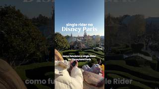 Como funciona a Single Rider na DISNEYLAND PARIS? #dicasdeviagens #disneylandparis #disneyparis