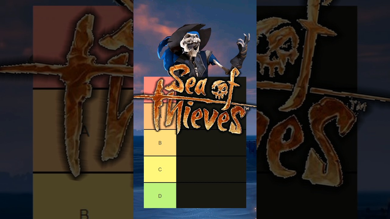 PvE Weapon TIERLIST for Sea of Thieves!! 