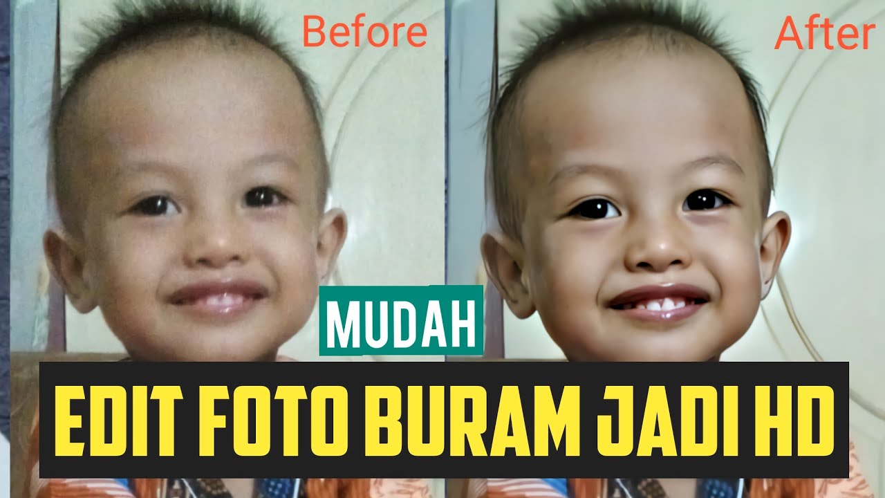 Cara Edit Foto Buriq jadi HD | Remini - YouTube