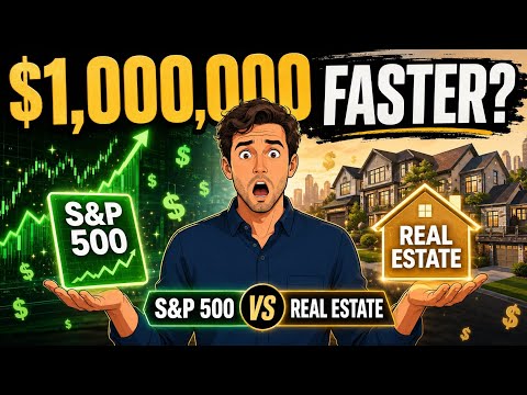 Thumbnail for S&P 500 vs Real Estate: Which Makes You a MILLIONAIRE Faster?