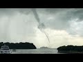 Waterspout Forms Along Coast of Singapore's Southern Islands