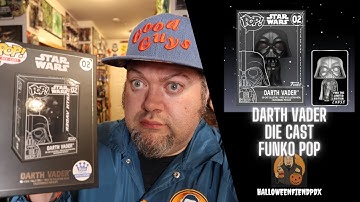Darth Vader Die Cast Funko Pop
