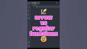 Arrow vs Regular Functions in JS! 🏹 #shorts #javascript #coding  #webdev