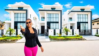 INSIDE(290MILLION NAIRA) 4BEDROOM DETACHED DUPLEX +BQ IN AJAH LEKKI LAGOS 