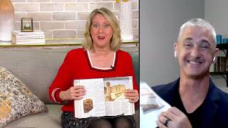 Lifeway Holy Land Illustrated Bible with Imagery & Maps on QVC screenshot 5