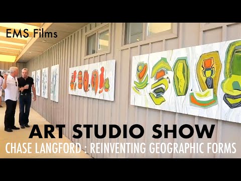 ABSTRACT ARTIST : CHASE LANGFORD : REINVENTING GEOGRAPHIC FORMS