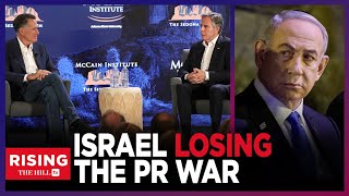 Romney STUMPS Blinken On WHY Israel's PR Game Is Losing