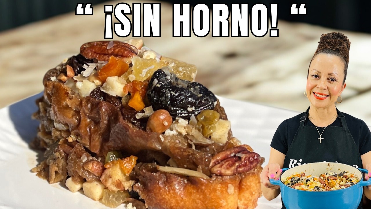 CAPIROTADA de Olla SIN HORNO | Truco para que No se Pegue