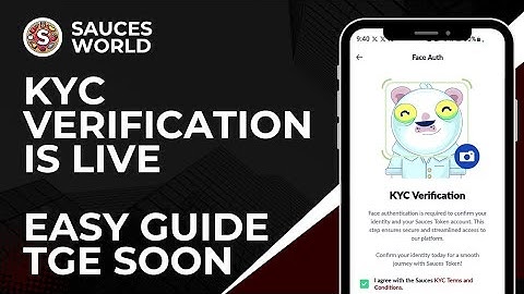 Sauces KYC Verification Is Live | Easy Guide To Complete Sauces KYC On Telegram
