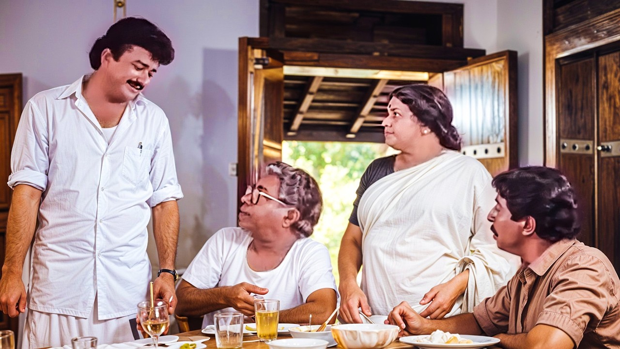 ജയറാമും ശ്രീനിവാസനും പൊരുതി വിജയിപ്പിച്ച കോമഡി സീനുകൾ | Jayaram comedy movies | Sreenivasan Movies