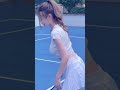 おっぱいが大きな子がテニス#shorts