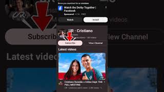 Ur Cristiano subscribed me 😆 #foryou #urcristiano #suscribe #video #collaboration