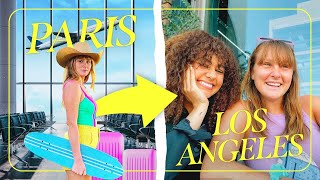 elle voyage de Los Angeles pour nous voir !!!