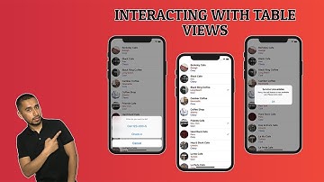Swift 4: How to interact with Table Views and using UIAlertController?