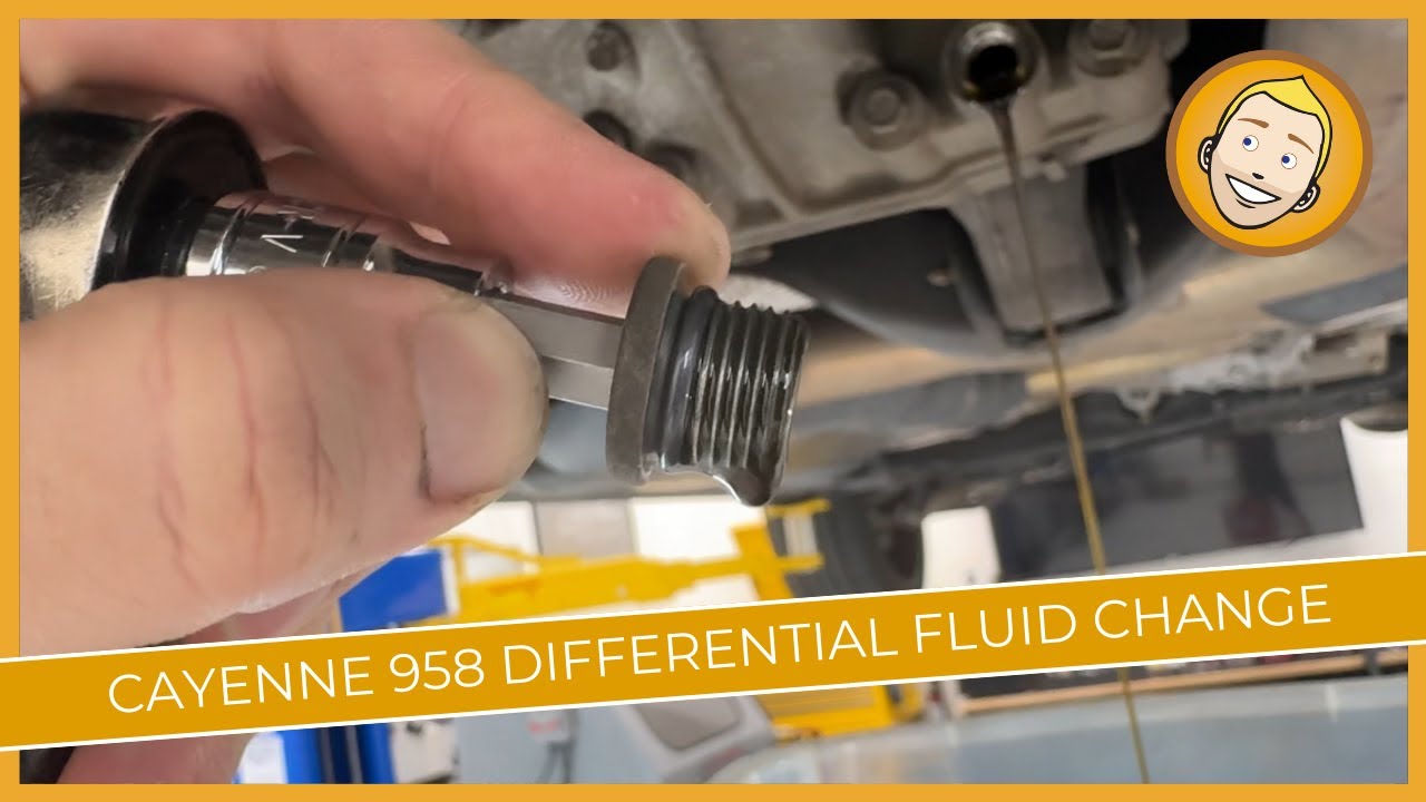 Porsche Cayenne 958 Differential Fluid Change