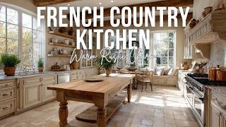 French Country Kitchen Ideas with Elegant Details and Warm Rustic Charm