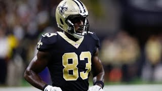 Juwan Johnson 2 Touchdown Game Highlights | Saints vs Cardinals | 10/20/2022