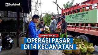 Pemkab Wajo Gelar Operasi Pasar Gas Elpiji 3 Kg Serentak di 14 Kecamatan