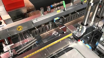 Clamco 6800CS Side Sealer + 4Tx2 Tunnel - Shrink Wrapping  Blocks of Wood