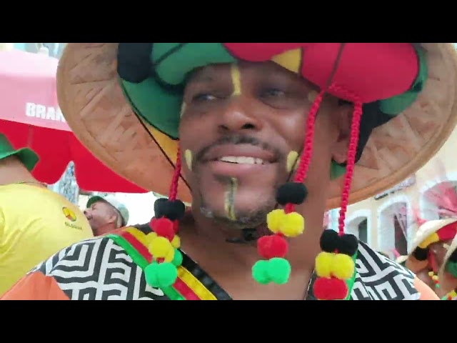 Olodum Completo - Saída Pelourinho, Carnaval Bahia 2024 class=