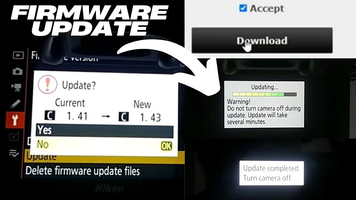 Nikon Z5 firmware upgrade | How to update any Nikon Mirrorless camera firmware | Nikon Z firmware.