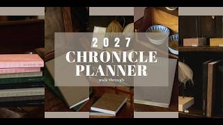 2027 Chronicle Planner Walk Through