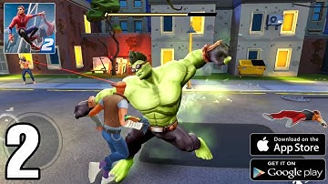 Spider Fighter 2 Walkthrough Gameplay Part 2 HULK🔥