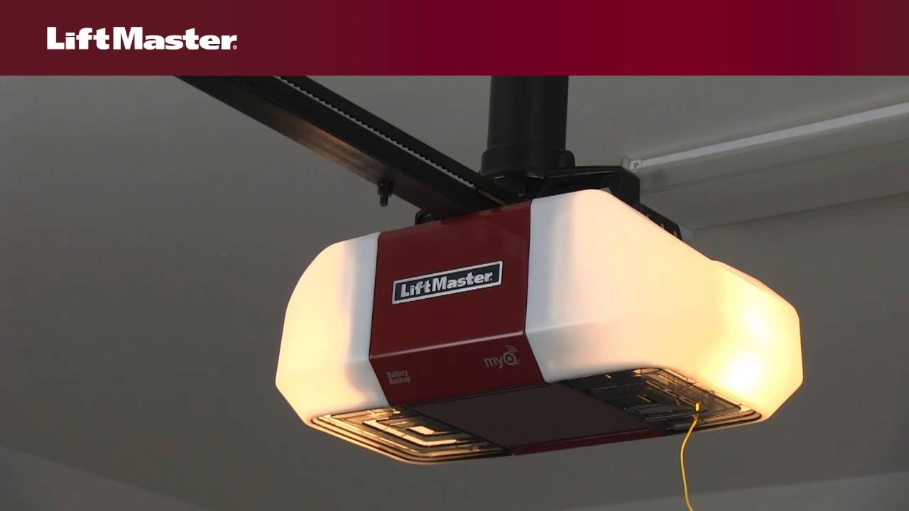 The Lights on My LiftMaster Garage Door Opener Are Staying On - YouTube