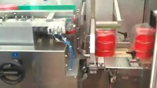 Complimac, film wrapping machine creme can