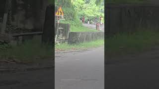 Road collapses in Nepal landslide four days after floods | AJ #shorts